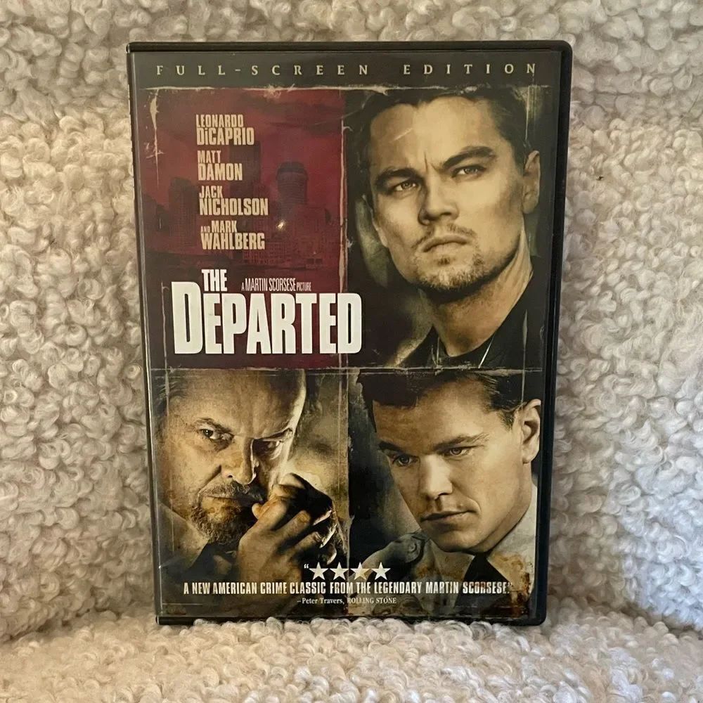 Martin Scorsese’s The Departed Leonardo DiCaprio FULL Screen Edition Movie